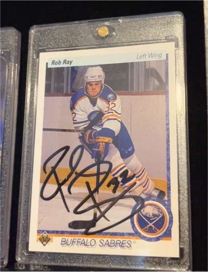 1990-91 Upper Deck #516 Rob Ray — front