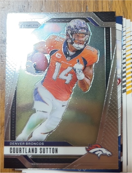 2022 Panini Prizm #90 Courtland Sutton — front