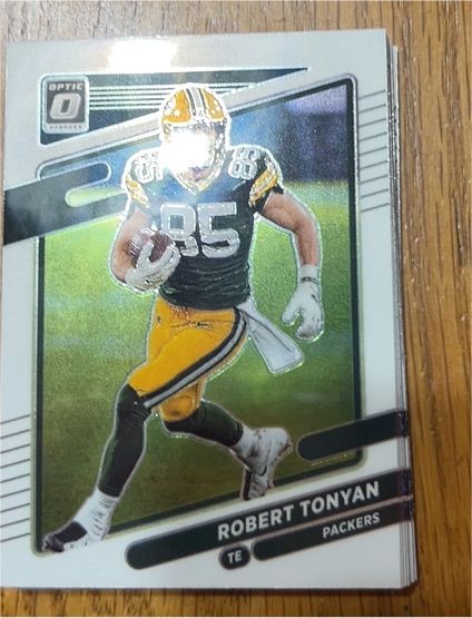 2021 Donruss Optic #89 Robert Tonyan — front