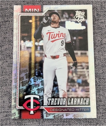 2026 Topps Series 1 #68 Trevor Larnach — front