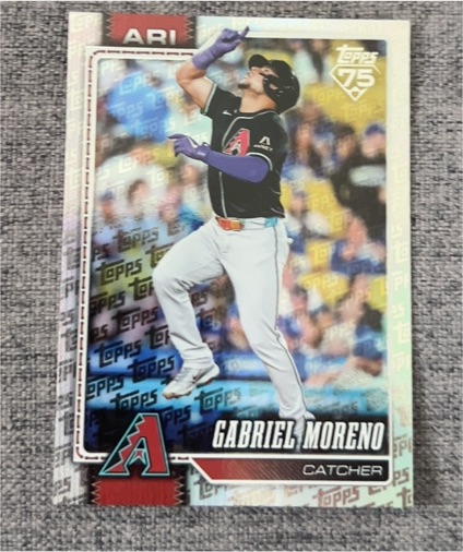 2026 Topps Series 1 #71 Gabriel Moreno — front