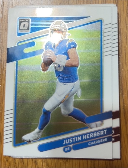 2021 Panini Donruss Optic #47 Justin Herbert — front