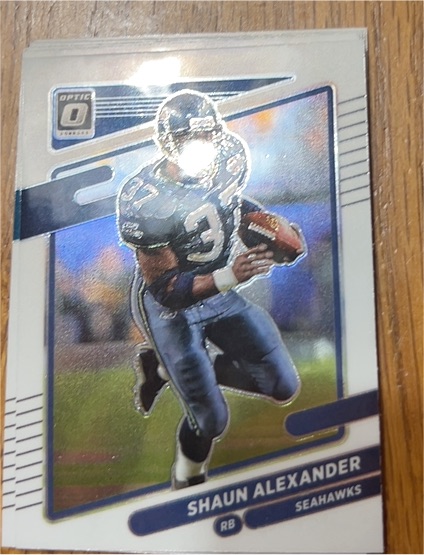 2021 Panini Donruss Optic #200 Shaun Alexander — front