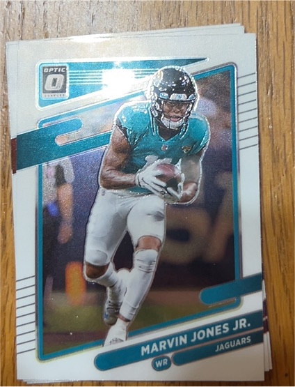 2021 Panini Donruss Optic #116 Marvin Jones Jr. — front