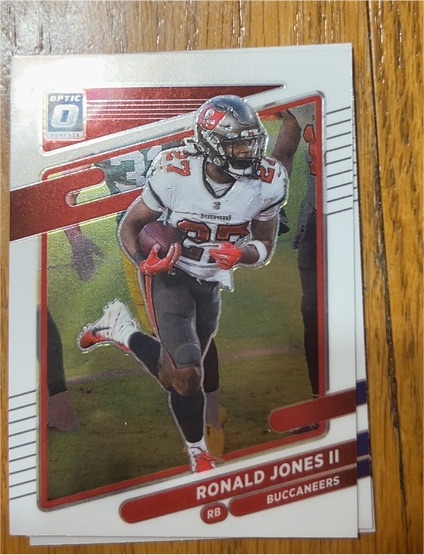 2021 Panini Donruss Optic #173 Ronald Jones II — front