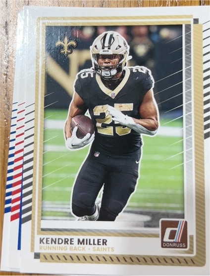 2025 Donruss Football #209 Kendre Miller — front