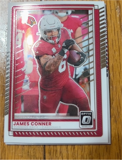2025 Donruss Optic #111 James Conner — front