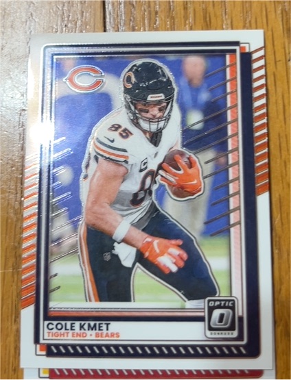 2025 Panini Donruss Optic #71 Cole Kmet — front