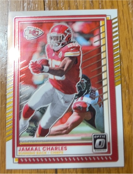 2025 Panini Donruss Optic #29 Jamaal Charles — front