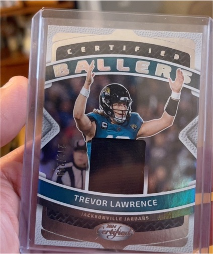 2024 Panini Certified Certified Ballers #CBM-TLE Trevor Lawrence — front