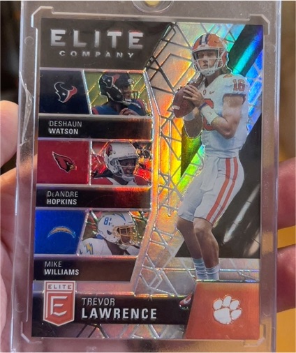 2021 Panini Donruss Elite #EC1 Trevor Lawrence Elite Company — front