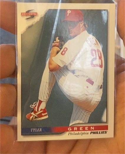 1996 Score #42 Tyler Green — front