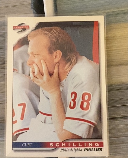 1996 Score #153 Curt Schilling — front