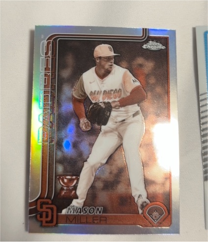 2025 Topps Chrome Update #USC195 Mason Miller — front