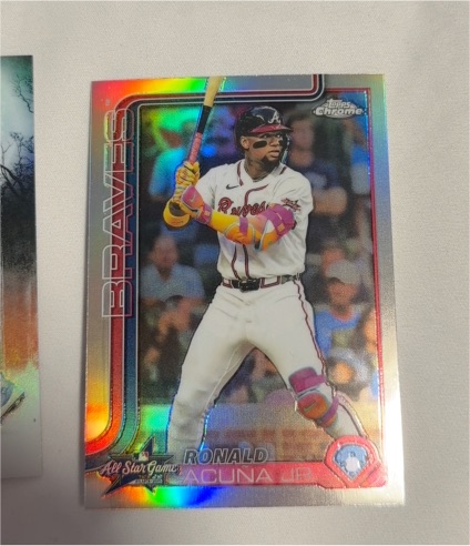 2025 Topps Chrome Update All-Star Game #ASGC-15 Ronald Acuña Jr. — front