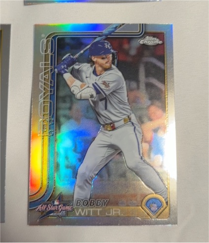 2025 Topps Chrome Update #ASGC-25 Bobby Witt Jr. — front