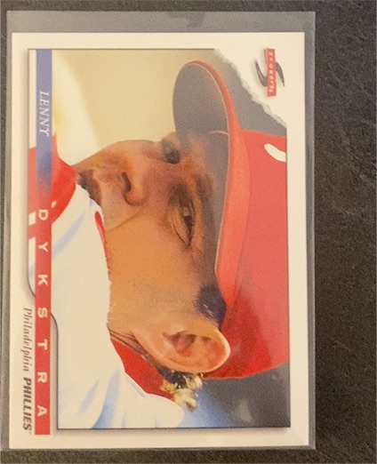 1996 Score #67 Lenny Dykstra — front