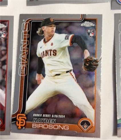 2025 Topps Chrome Update #USC159 Hayden Birdsong — front