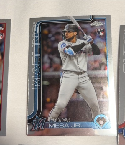 2025 Topps Chrome Update Series #USC4 Victor Mesa Jr. — front