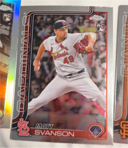 2025 Topps Chrome Update #USC5 Matt Svanson — front