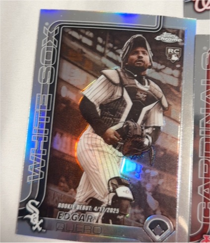 2025 Topps Chrome Update #USC169 Edgar Quero — front