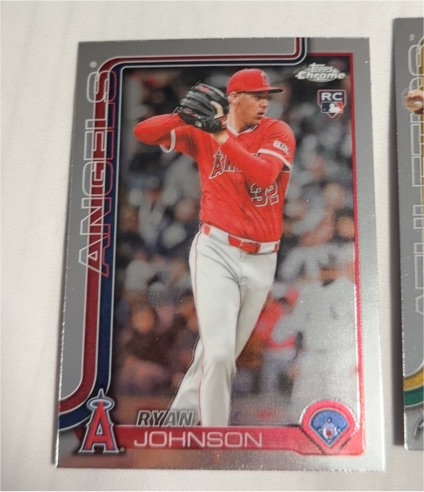 2025 Topps Chrome Update #USC116 Ryan Johnson — front