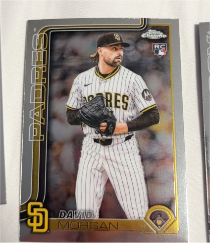 2025 Topps Chrome Update #USC33 David Morgan — front