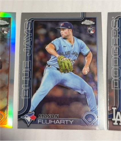 2025 Topps Chrome Update #USC161 Mason Fluharty — front