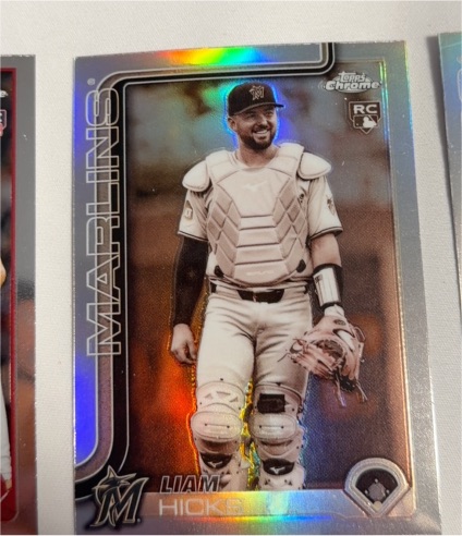 2025 Topps Chrome Update #USC86 Liam Hicks — front