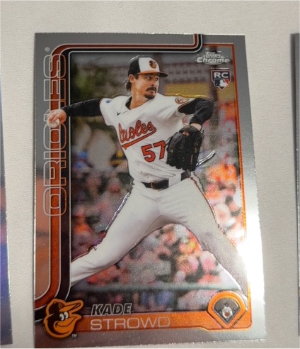 2025 Topps Chrome Update #USC193 Kade Strowd — front