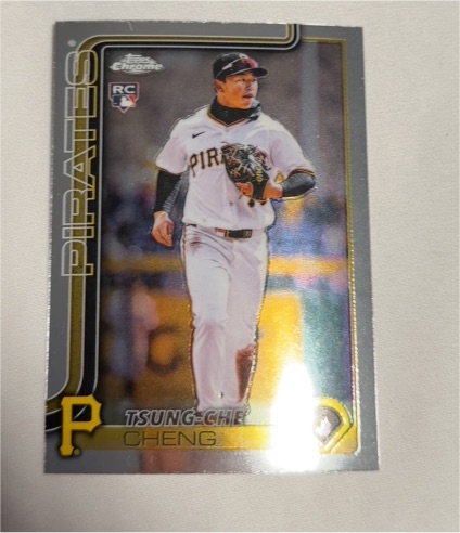 2025 Topps Chrome Update #USC74 Tsung-Che Cheng — front