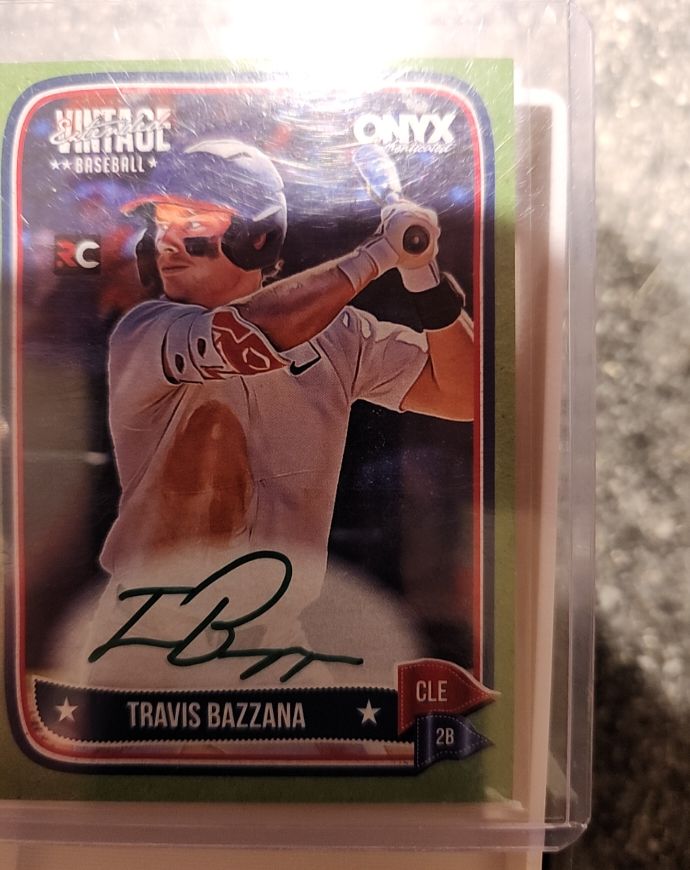 2024 Onyx Vintage Extended #OVTRBA Travis Bazzana — front