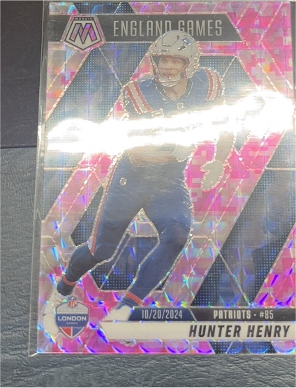2025 Panini Mosaic #262 Hunter Henry England Games — front