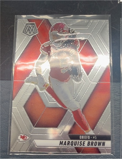 2025 Panini Mosaic #73 Marquise Brown — front