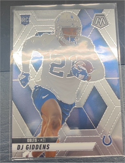 2025 Panini Mosaic #350 DJ Giddens — front