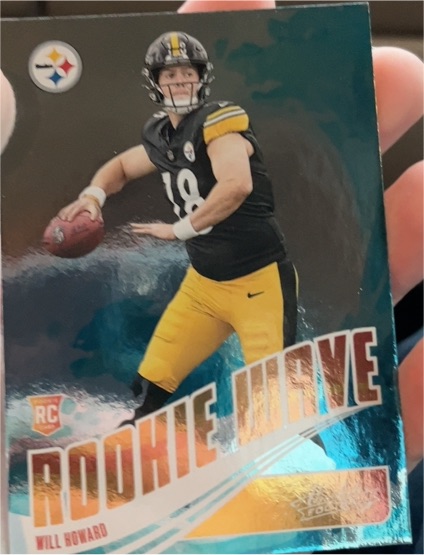 2025 Panini Absolute Rookie Wave #RW-WHD Will Howard — front
