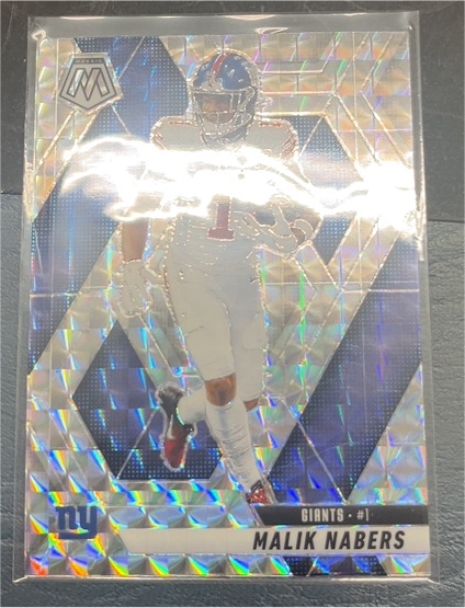 2025 Panini Mosaic #100 Malik Nabers — front