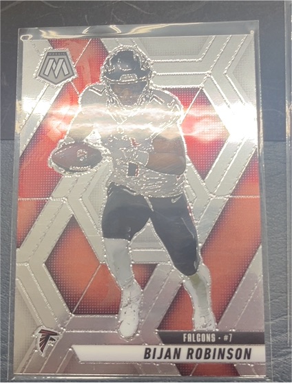 2025 Panini Mosaic #166 Bijan Robinson — front