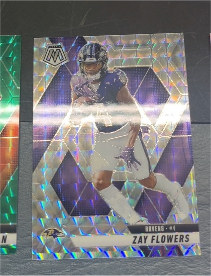 2025 Panini Mosaic #126 Zay Flowers — front