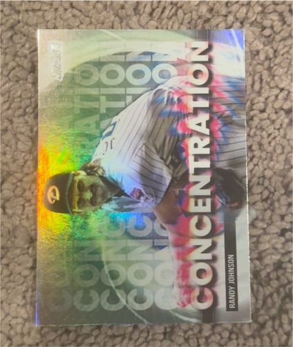 2025 Topps Stadium Club #C-2 Randy Johnson Concentration — front