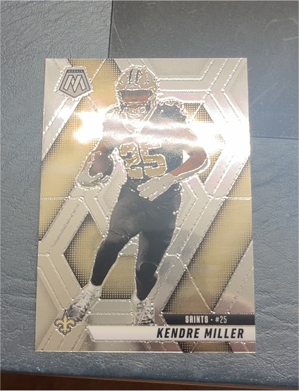 2025 Panini Mosaic #124 Kendre Miller New Orleans Saints — front