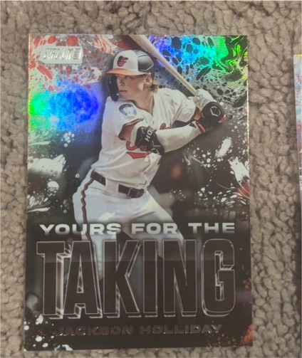 2025 Topps Stadium Club #YK-12 Jackson Holliday Yours for the Taking — front