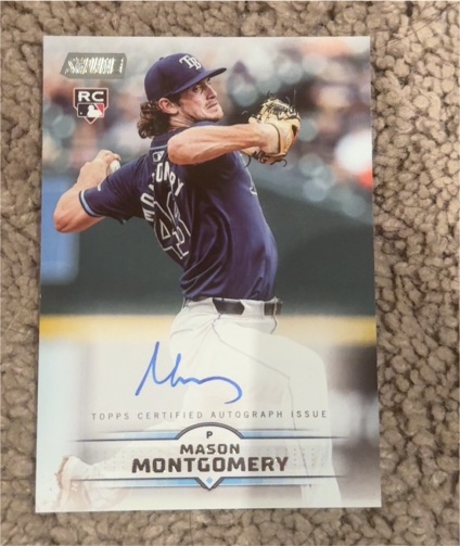 2025 Topps Stadium Club #SCBA-MMO Mason Montgomery — front