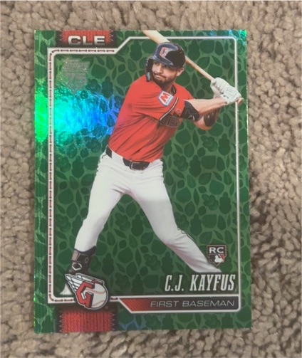 2026 Topps Series 1 #35 C.J. Kayfus — front