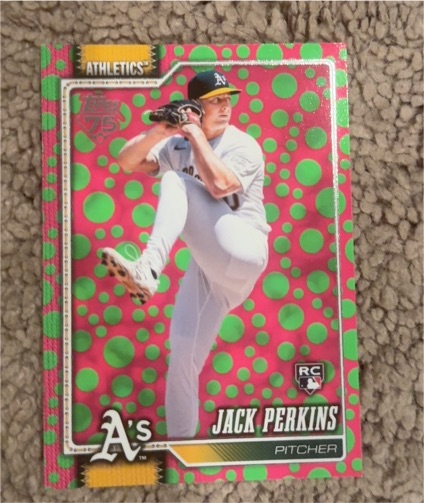 2026 Topps Series 1 #206 Jack Perkins — front