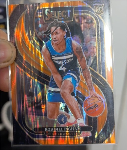 2024-25 Panini Select #187 Rob Dillingham — front