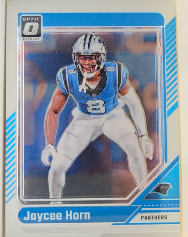 2024 Donruss Optic #31 Jaycee Horn Carolina Panthers — front
