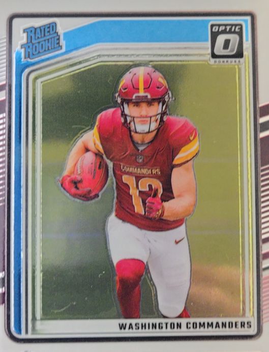 2024 Panini Donruss Optic #268 Luke McCaffrey — front