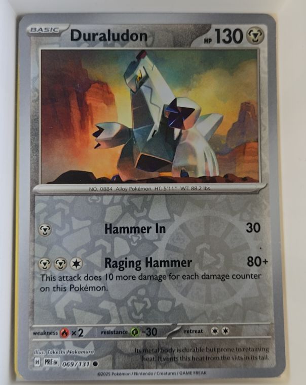 2025 Pokémon #069 Duraludon — front