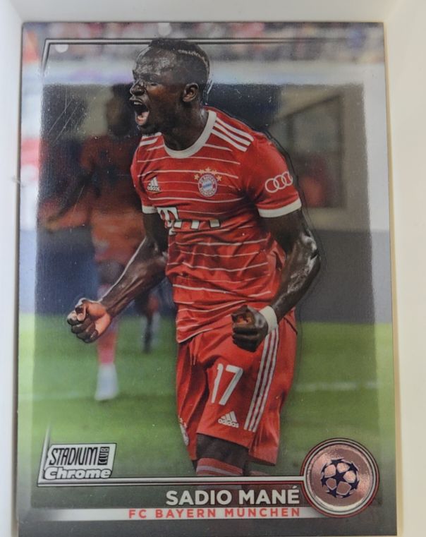 2022-23 Topps Stadium Club Chrome #71 Sadio Mané FC Bayern Munchen — front